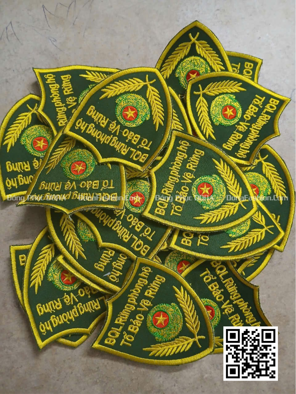 Thêu Logo BQL Rừng